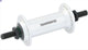 SHIMANO Vorderradnabe HB-TX500 36 Loch Vollachse m. Muttern Silber