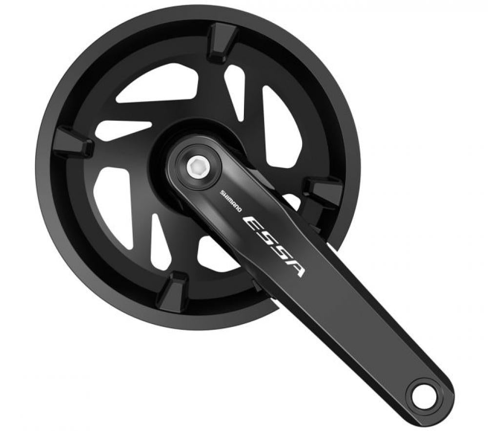 SHIMANO FC-U2000-1 Kurbelgarnitur ESSA - Robuste 1-fach Kurbel für City- und Trekking-Bikes