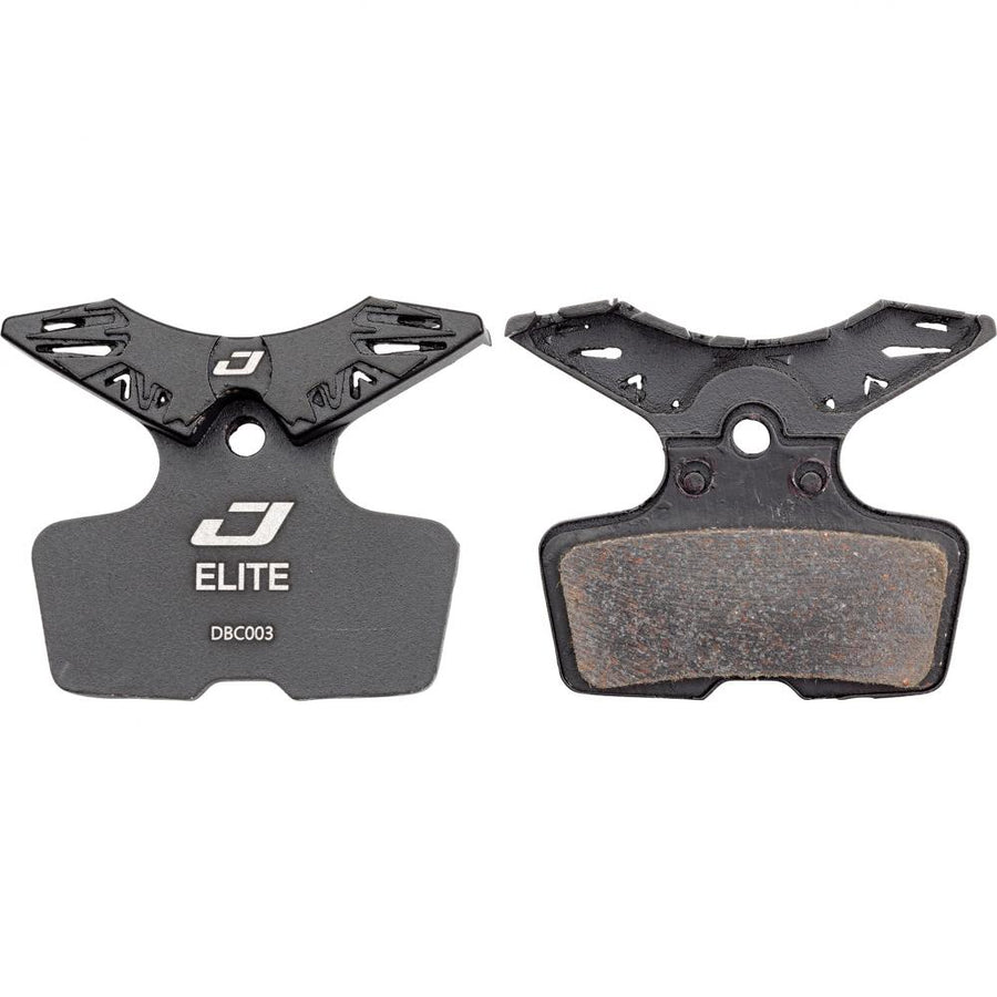 Jagwire Disc Elite Cooling Bremsbeläge Semi-Metallic für SRAM/AVID - Aluminium-Kühlrippen