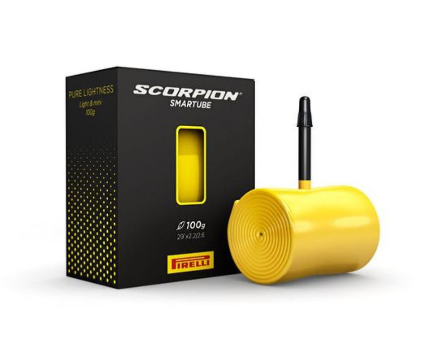 Pirelli Schlauch Scorpion SmarTUBE 29 gelb-schwarzes Ventil - ultraleicht & pannensicher