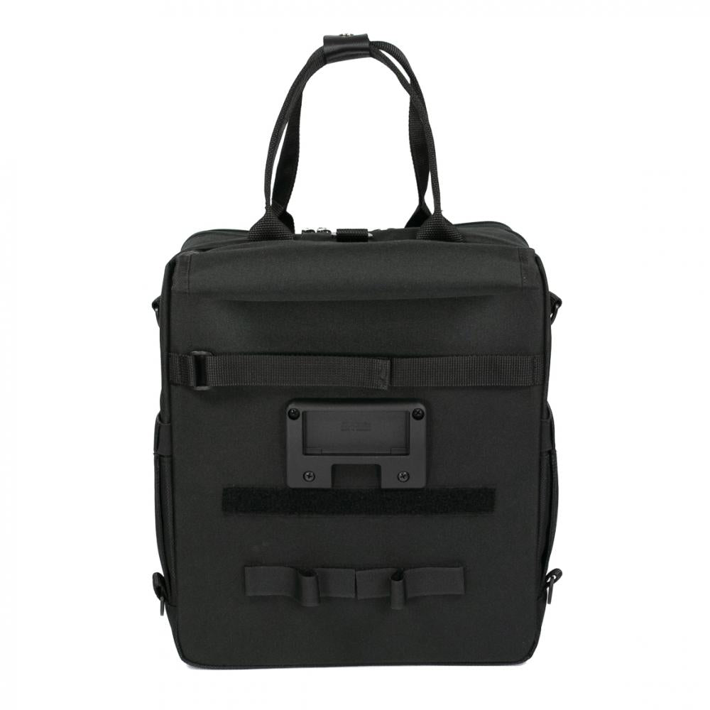 Haberland Frontträger-Rucksack More Than Work schwarz - vielseitige Tasche für Frontgepäckträger