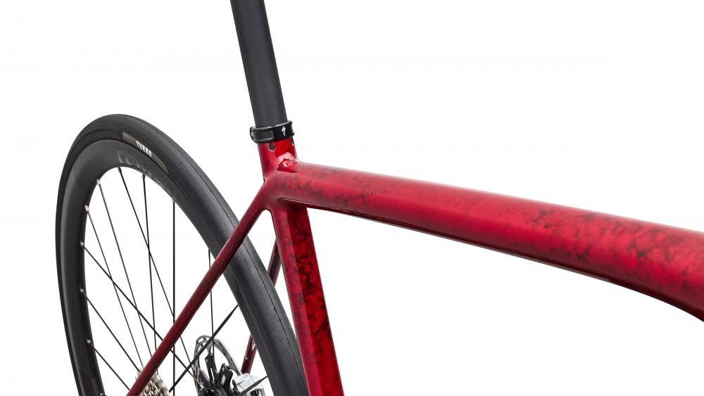AETHOS SW AXS SRAM Rival AXS Rennrad - Sandstone Metallic/Red Tint/Silver Pearl 49cm - Unbekannt