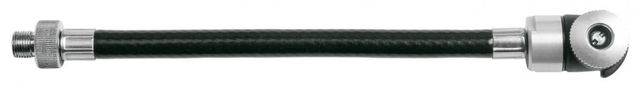 SKS Zipflinger Schlauchadapter für schwer zugängliche Ventile - kompatibel mit SV AV DV ideal für Kinderfahrräder Schubkarren Kinderwagen 175 mm Länge