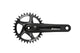 Race Face Turbine Kurbel, 175mm, 136mm, 30mm, blau - leichte Performance-Kurbel für Trail & Enduro