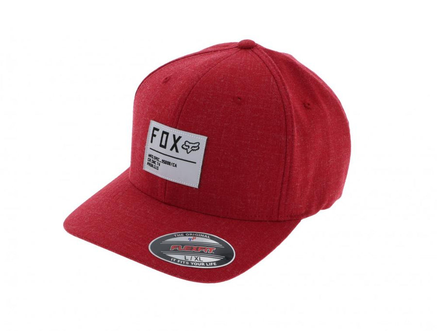 FOX NON STOP FLEXFIT HAT CHILI MEN'S HEADWEAR 15/2 Flexfit S/M