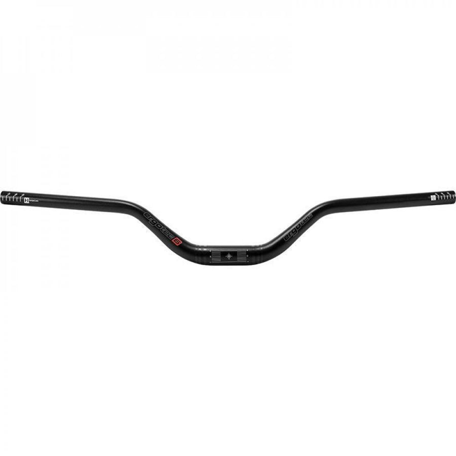 Ergotec Lenker Riser Bar 70 | 35.0 mm Lenkerbreite 780mm Rise 70mm schwarz sandgestrahlt Safety Level 6