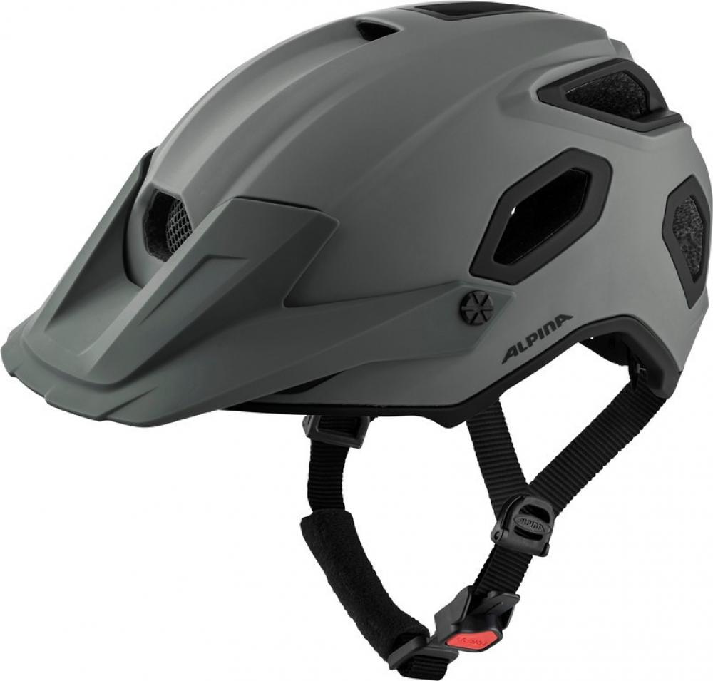 Alpina Helm Comox coffee grey matt 52 bis 57cm