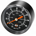 SKS Manometer für RENNKOMPRESSOR 50 mm bis 16 bar