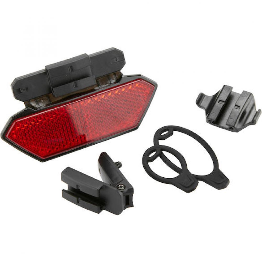 Procraft Halterungen Tour Advanced StVZO One Size Schwarz - flexible Fahrrad-Rücklicht-Montage