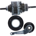 SHIMANO Getriebeeinheit für SG-C6061-8CD 187 mm Achslänge inkl. Bremsarm und Staubkappe - 6061-8, 187 mm