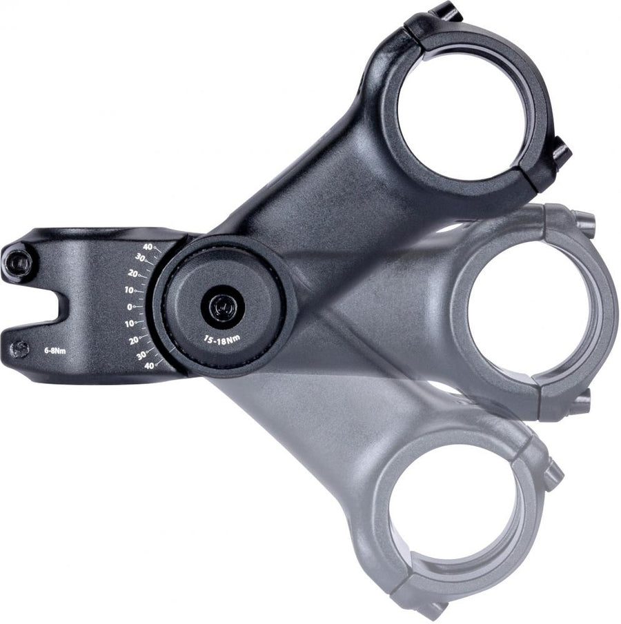 CONTEC Vorbau Udea, 35.0 mm Klemmung, 110 mm Länge, 1 1/8\" Gabelschaft, hochwertiges Aluminium, leicht und stabil, ideal für Rennrad oder MTB, schwarz matt