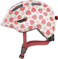 Abus Kinderhelm Smiley 3.0 LED rose strawberry S 45 bis 50cm
