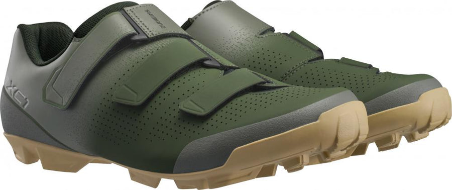 SHIMANO Fahrradschuhe XC102 Herren/Damen MTB SPD Größe 42 Grün