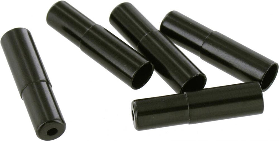 VAR 100 Stück. Außenhüllenendkappen FR-01960 Schwarz 100 Schwarz - präziser Abschluss für Zugaußenhüllen