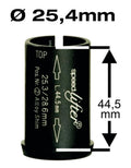 Reduzierhülse Speedlifter 1 1/8" Ahead Ø25,4mm 44,5mm Höhe schwarz
