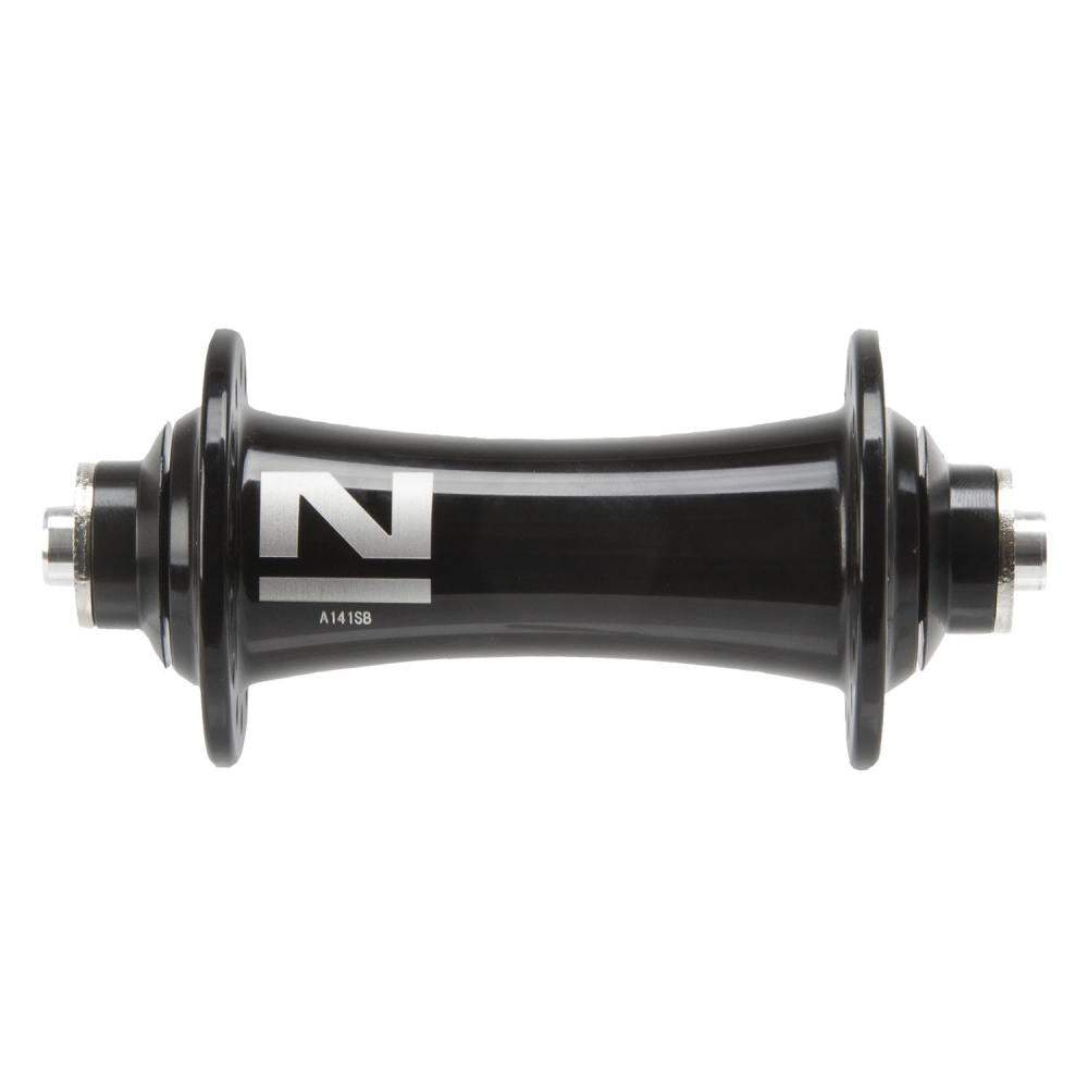 Novatec Vorderradnabe A141SB Alu Light schwarz - 32 Loch, Schnellspanner, 100 Millimeter Einbaubreite, 2 Industrielager
