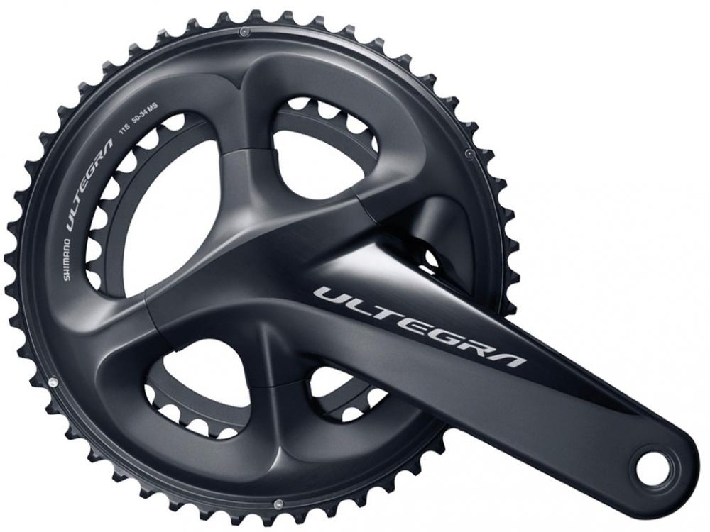 Shimano Ultegra FC-R8000 Kurbelgarnitur 172,5 mm 46/36 - effiziente Performance für Rennraßahrer