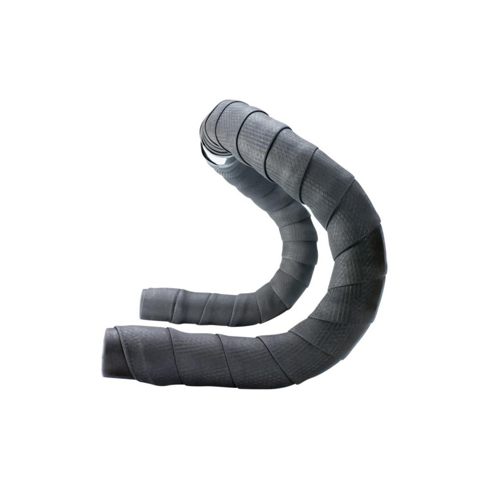 Selle Italia Smart Tape Green-Tek Lenkerband Schwarz - 2,5 mm, 35 × 1800 mm, integrierte Endstopfen