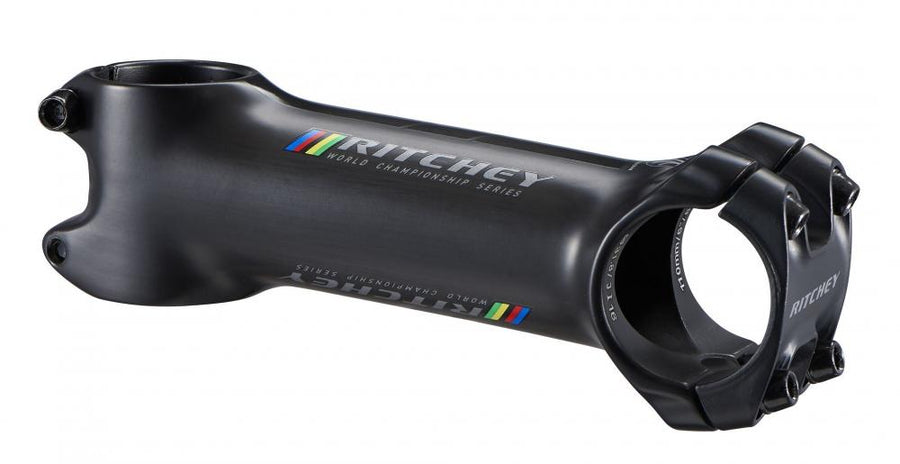 Ritchey WCS Carbon C220 Vorbau 31,8 mm, 130 mm Länge, 6° Neigung, mattes UD-Carbon, 12% steifer, 126 g leicht, für 1 1/8\" Gabelschaft, ideal für Rennrad und MTB