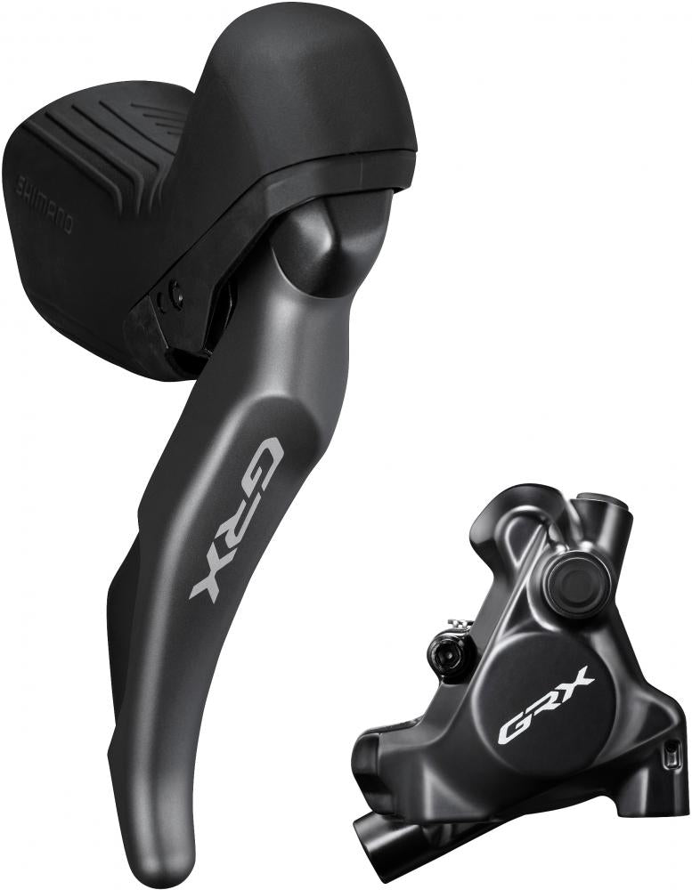 SHIMANO GRX ST-RX820/BR-RX820 HR hydraulische Scheibenbremse mit STI-Hebel und Bremssattel für Fahrräder.