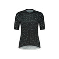 BBB Cycling BBB Trikot Donna Fit R s schwarz floral - nachhaltiges Damen-Radtrikot mit hoher Atmungsaktivität