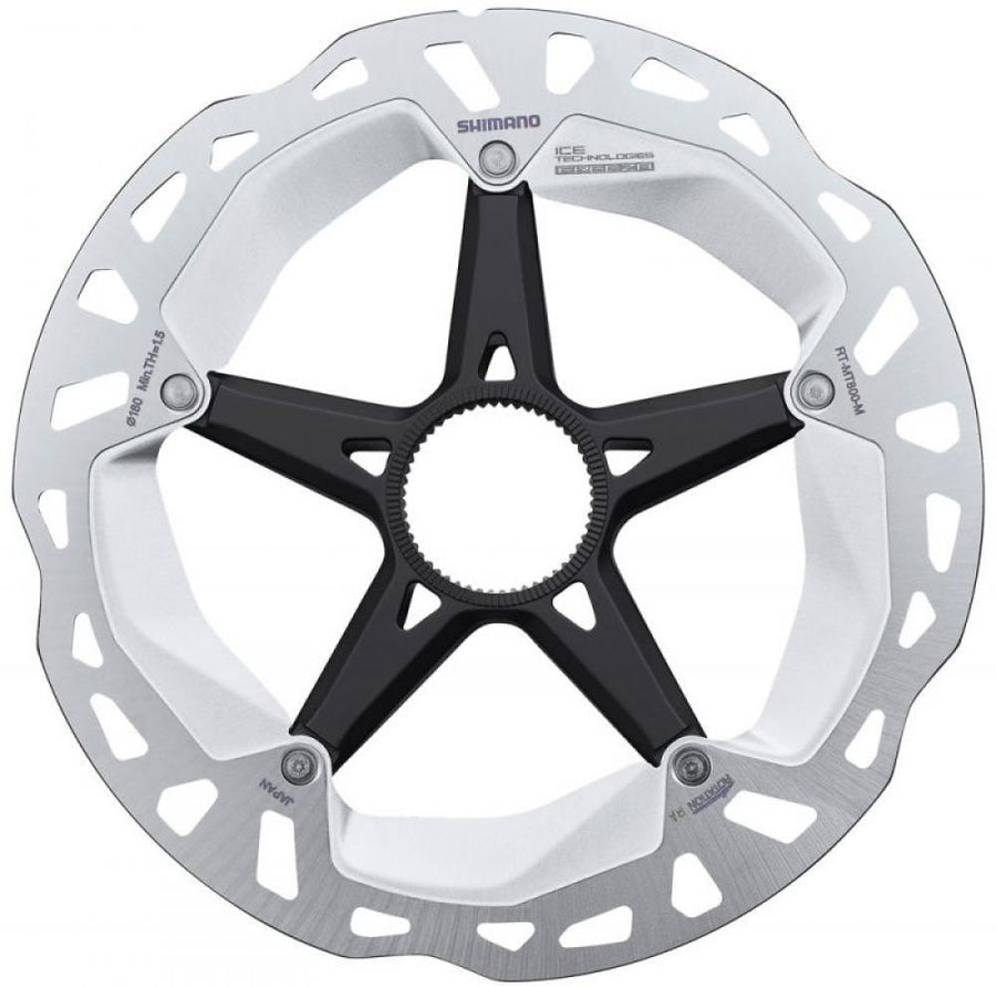 Shimano Deore XT RT-MT800 180 mm Center Lock Bremsscheibe - starke und kontrollierte Bremsleistung