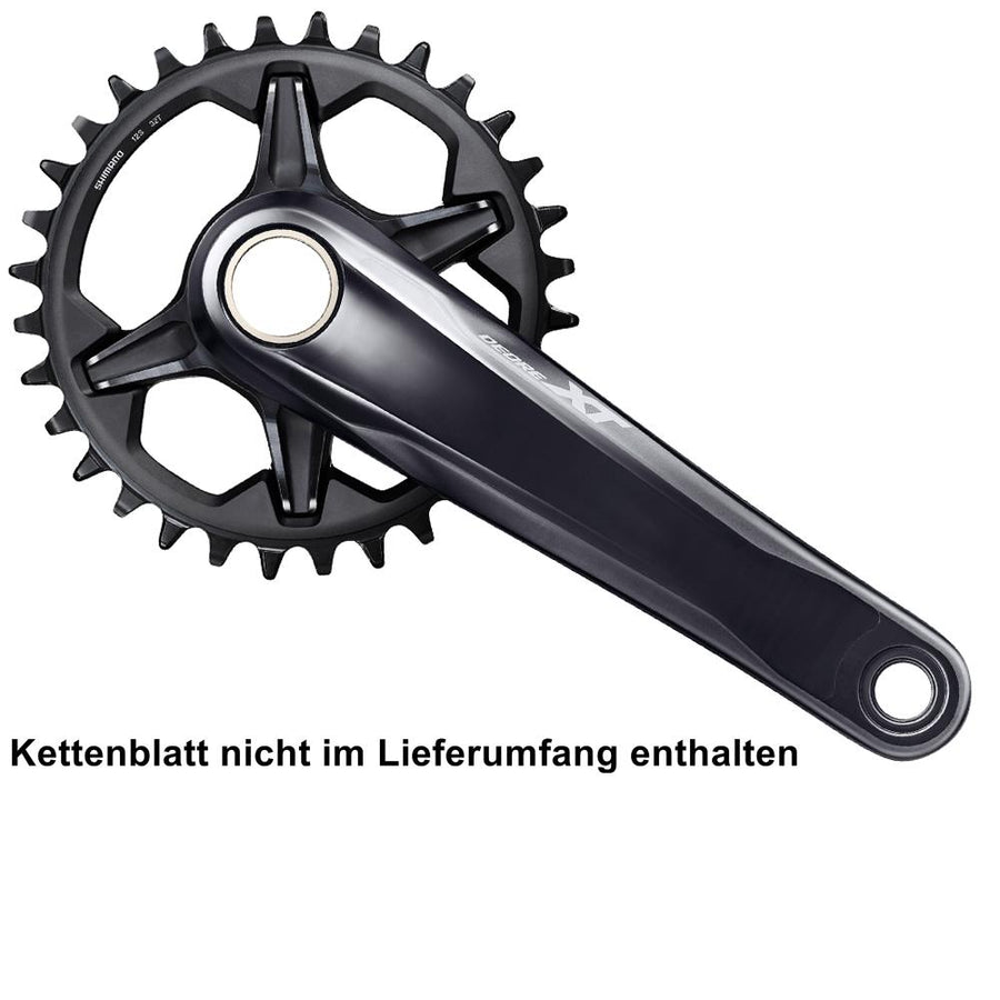 SHIMANO Kurbelgarnitur DEORE XT FC-M8130-1 - 8130-1, 12-fach, 165 mm