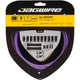 Jagwire Schaltzugset Road & Mountain Sport Universal Lila - präzise Schaltperformance