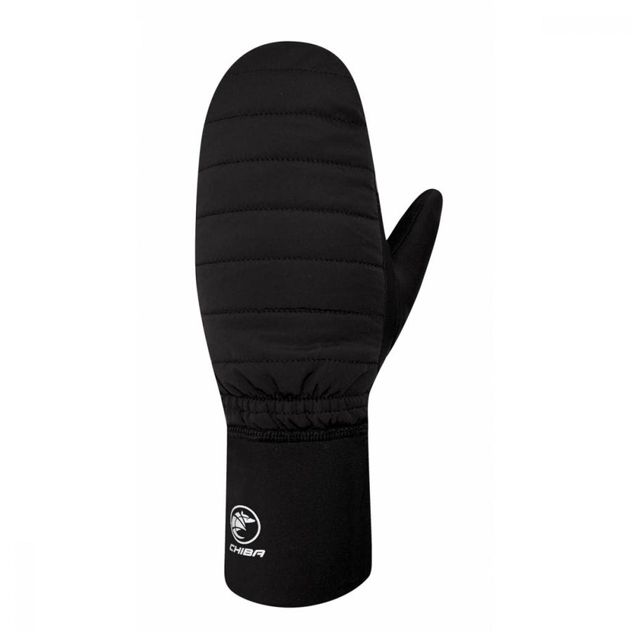 CHIBA Overflap - Radhandschuhe L schwarz, Primaloft Gold, warm & winddicht