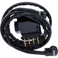 SHIMANO Kabelsteckereinheit für SHIMANO E-BIKE SYSTEMS Akkuhalter BM-EN400 Kabelstecker - 400, 1020mm