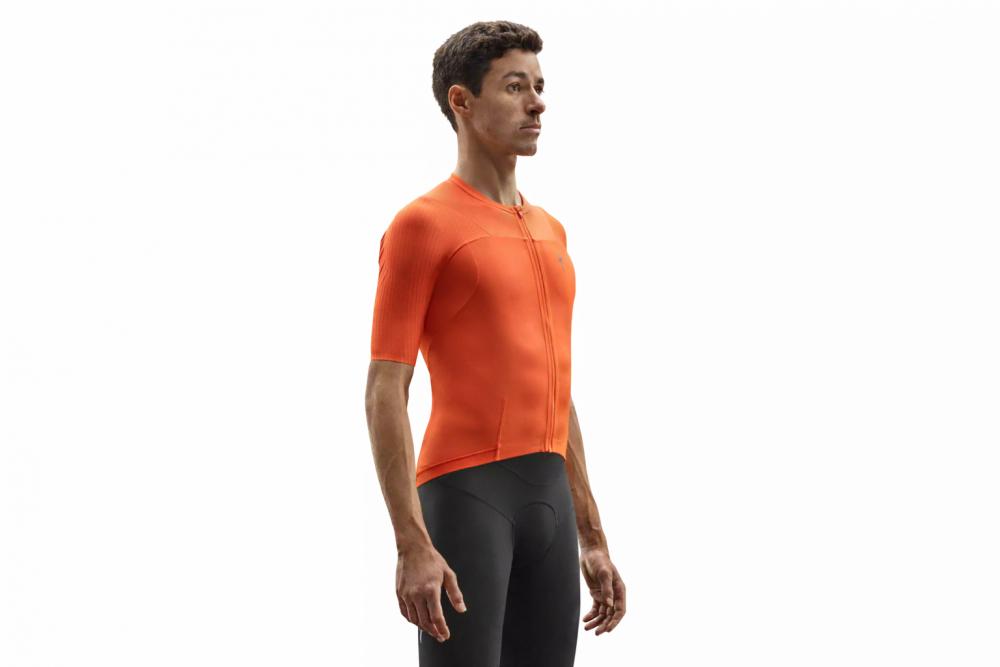 SPECIALIZED S-Works Race-Trikot Herren Fiery Red Größe L - Aerodynamisches Rennrad-Trikot mit Premium-Performance