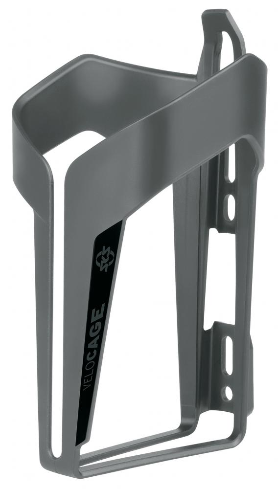 SKS Velocage Flaschenhalter basaltgrau - leichter Kunststoff-Flaschenhalter - stabiler Halt modernes Design perfekt für Rennrad MTB und Trekkingräder