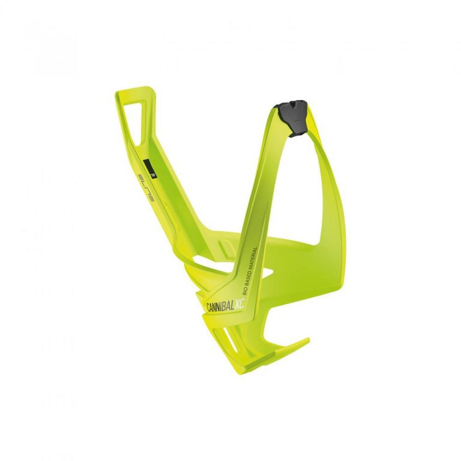ELITE CANNIBAL XC Flaschenhalter One Size YELLOW FLUO black - seitlicher Zugriff