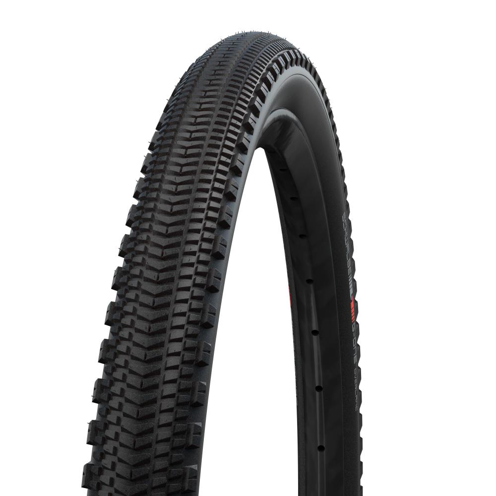 Schwalbe G-One Overland 28x1.50 Zoll 40-622 schwarz - TLE - Super Ground - Addix SpeedGrip - E-50 - Faltreifen - ideal für Gravel und Touring - HS622