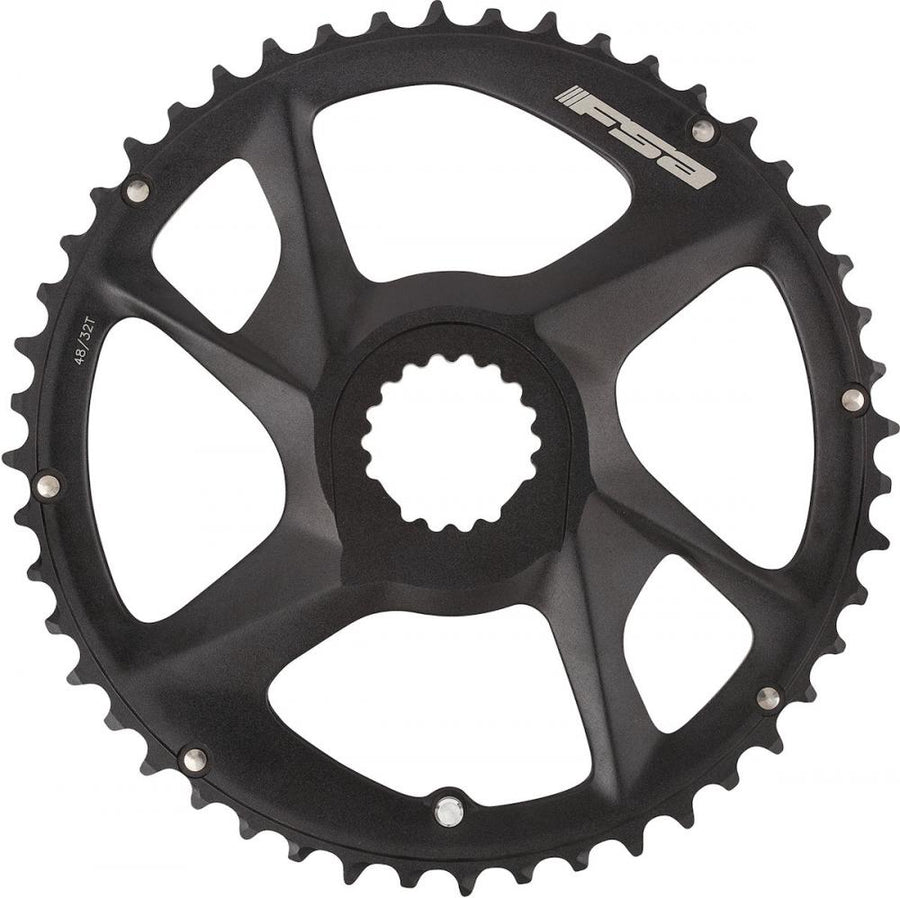 FSA Kettenblatt Road Modular Direct Mount 50 T Schwarz - präzises Schalten für Rennrad-Antriebe
