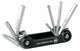 SKS TOM 7 Mini-Tool - Kompaktes Multitool mit 7 Funktionen für unterwegs, ideal für schnelle Reparaturen am Fahrrad, mit Innensechskantschlüsseln, Schlitzschraubendreher und mehr