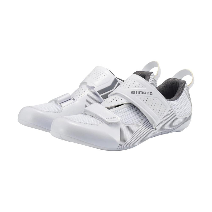SHIMANO Fahrradschuhe TR501 Damen Road SPD-SL, Größe 41, Weiß
