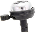 CATEYE Klingel Super Mini Bell PB-600 600 Silber - kompakte Fahrradklingel mit klaren Klang
