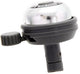 CATEYE Klingel Super Mini Bell PB-600 600 Silber - kompakte Fahrradklingel mit klaren Klang