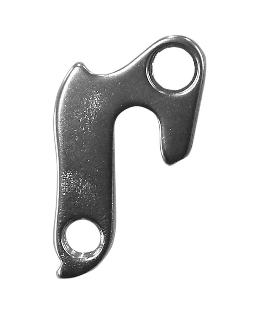 Marwi Schaltauge GH-005 Alu 6061 kaltgeschmiedet, silber, inkl. Schraubensatz M8x0,75, passend für viele Marken