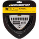 Jagwire Schaltzugset Road & Mountain Sport 2x Schwarz - präzise Schaltperformance