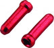 Jagwire Zugendhülsen Crimp 1,8 mm Rot - sauberer Abschluss für Brems- und Schaltzüge