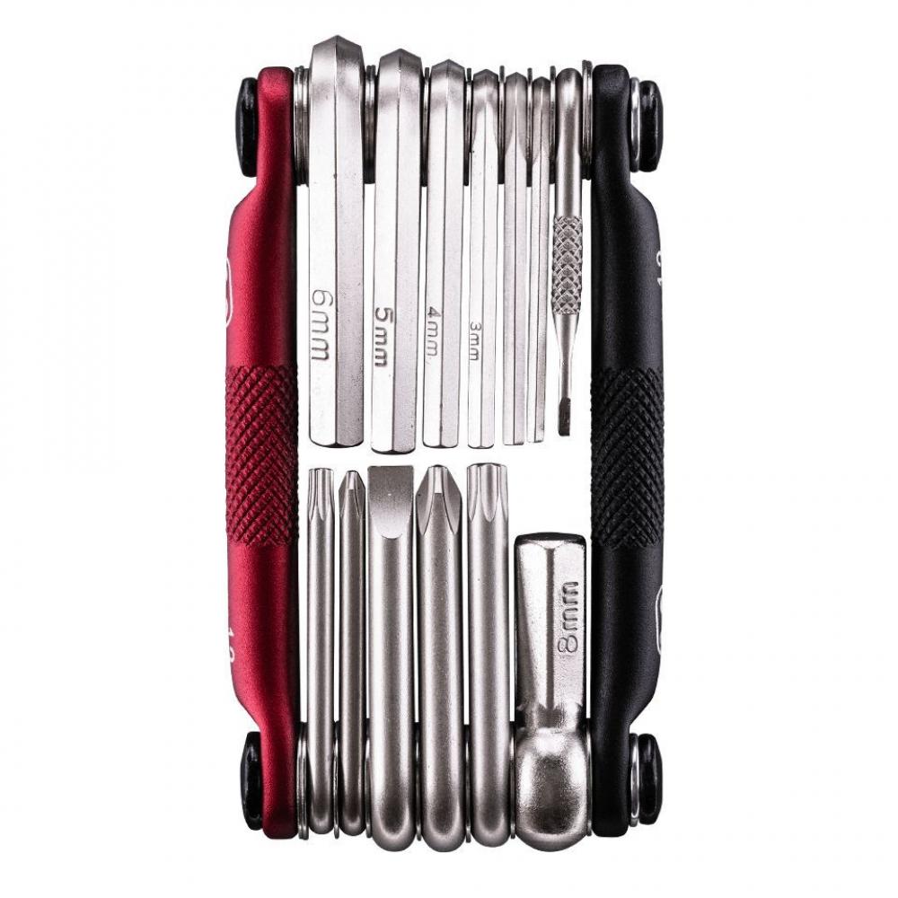 Crankbrothers Multi-13 Multitool schwarz-rot