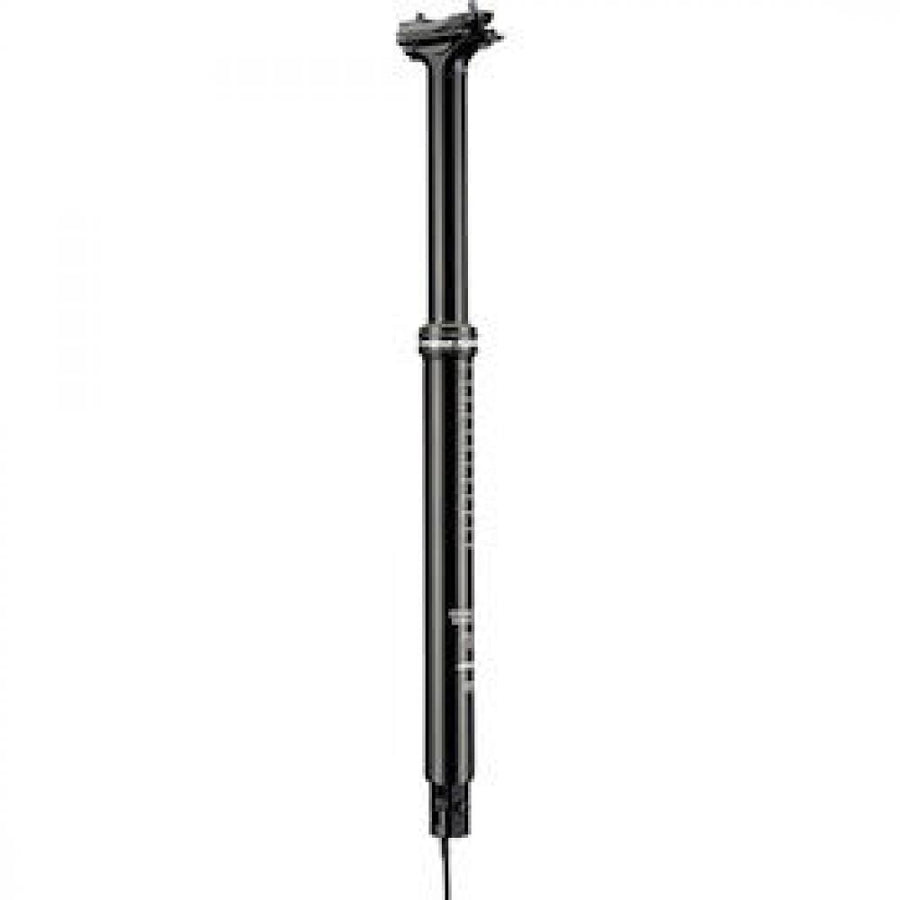 FSA Flowtron MTB Vario-Sattelstütze Ø 31,6 x 421 mm - 125 mm Hub mit Remote-Hebel