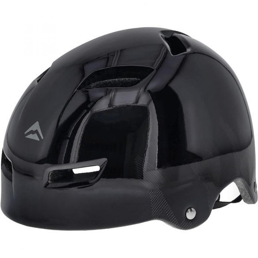 Merida Helm CAMOU schwarz/grau 54-58 cm - leichter Fahrradhelm mit sicherer Passform