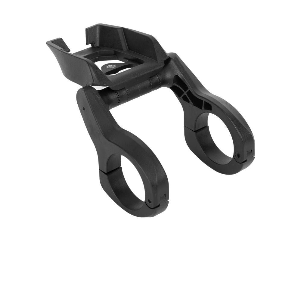 Ergotec Bosch Kiox Display Halterung für 31,8mm Fahrradlenker, schwarz, zur Befestigung am Lenker.