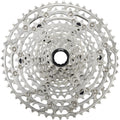 SHIMANO DEORE CS-M6100 12-fach Kassette 10-51Z, silber, große Bandbreite für modernes MTB-Schalten.