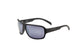 Cratoni Sportbrille C-Ice COLOR+ Lifestyle black matt - grey-blue w/ silver mirror Größe UNI