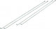 Exal SPEICHE DD 2/1,8/2 264 mm silber - stabiler Speichensatz für Laufräder