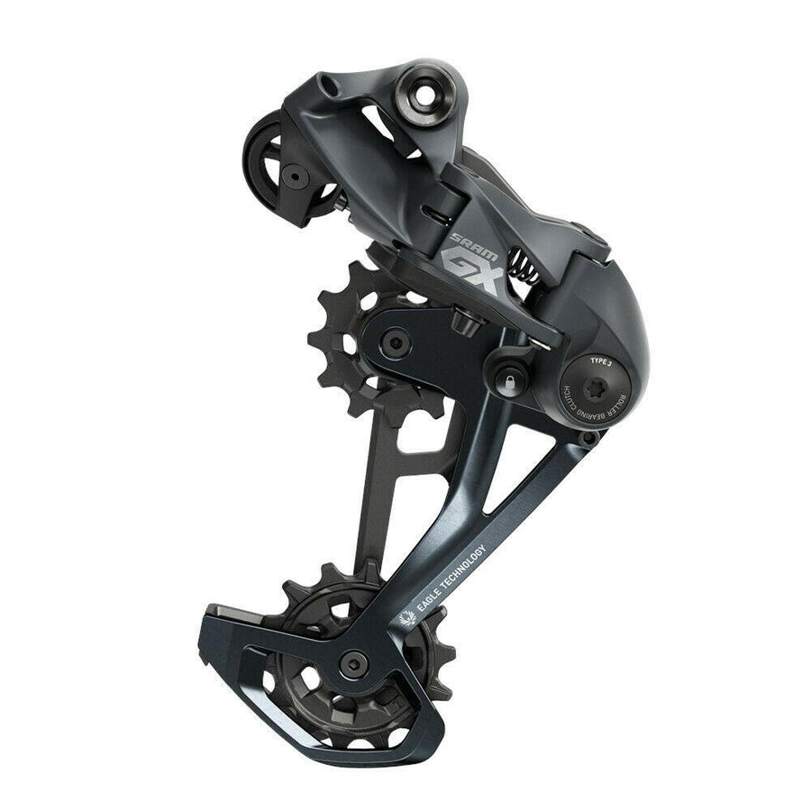 SRAM GX Eagle 12-fach Schaltwerk für 52T Kassetten, dunkelgrau, Mountainbike.